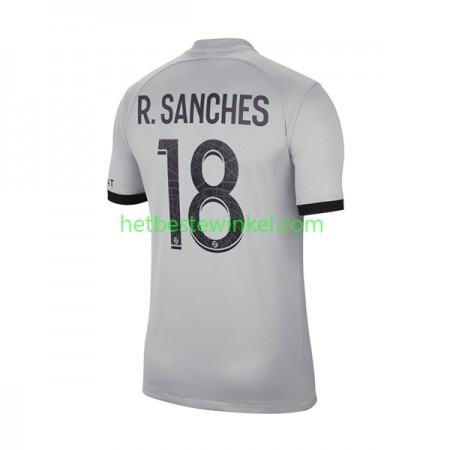 Paris Saint Germain R.Sanches 18 Voetbalshirts Uit 2022-23